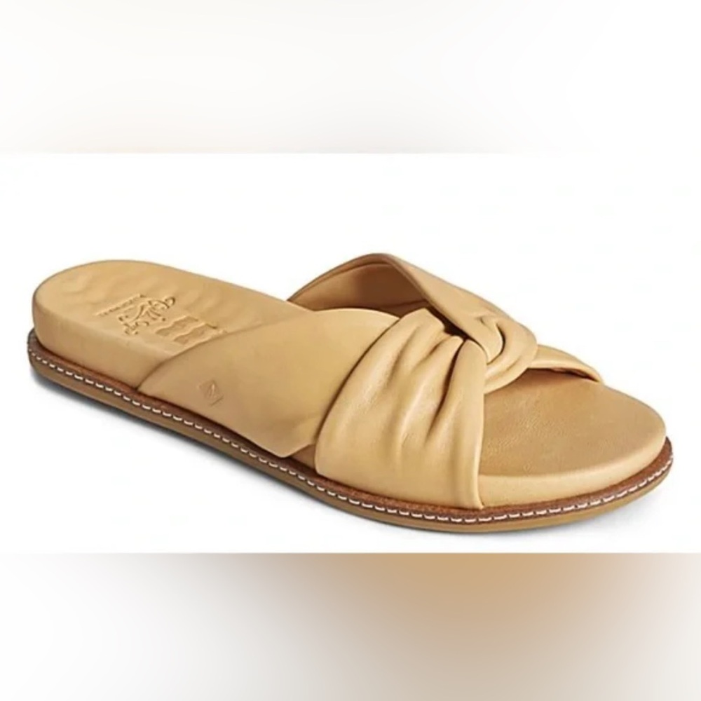 Sperry Women's Gold Cup Waveside Cross Strap Flat Sandal/ 7